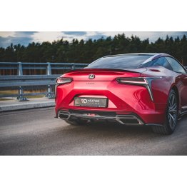 Диффузор заднего бампера на Lexus LC 500